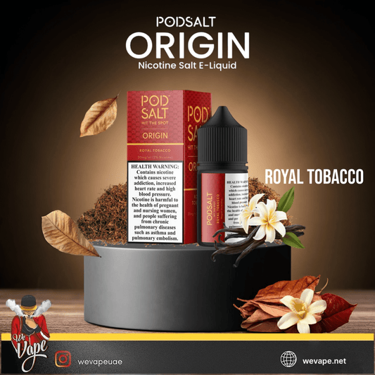 Royal Tobacco SaltNic by POD SALT - 30ML - We Vape