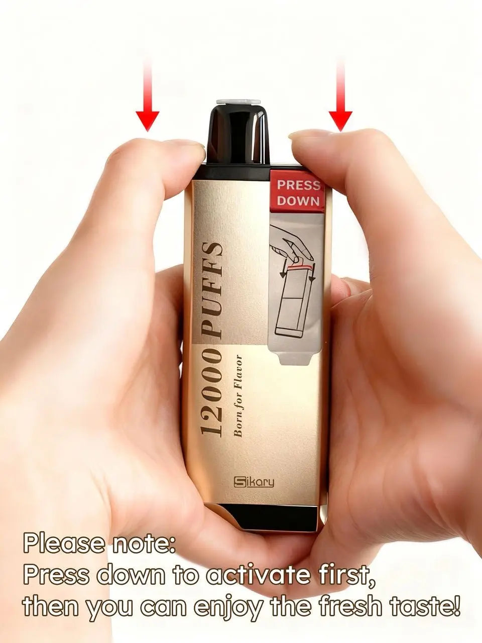 SIKARY FIT 12000 - Disposable Vape Kit 20MG - We Vape