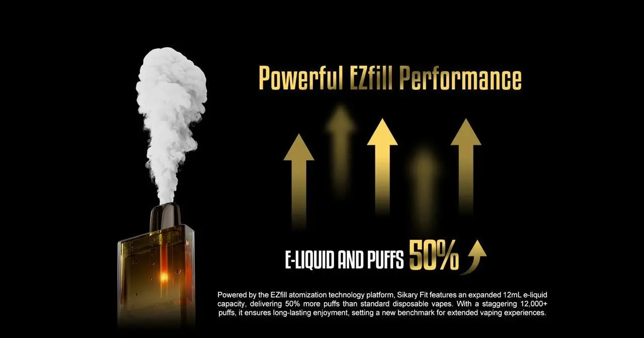 SIKARY FIT 12000 - Disposable Vape Kit 20MG - We Vape