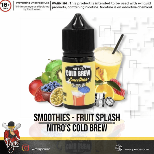Smoothies - Fruit Splash By Nitro's Cold Brew (saltnic) - We Vape