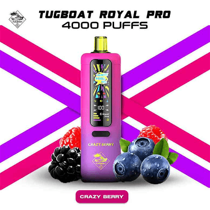 TUGBOAT - Royal Pro DTL - 40000 Disposable Vape Kit - We Vape