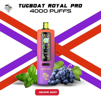TUGBOAT - Royal Pro DTL - 40000 Disposable Vape Kit - We Vape