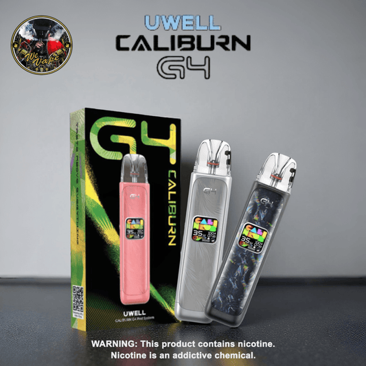 Uwell Caliburn G4 Pod Kit – 1300mAh Rechargeable Vape Device | Leak - Proof - We Vape