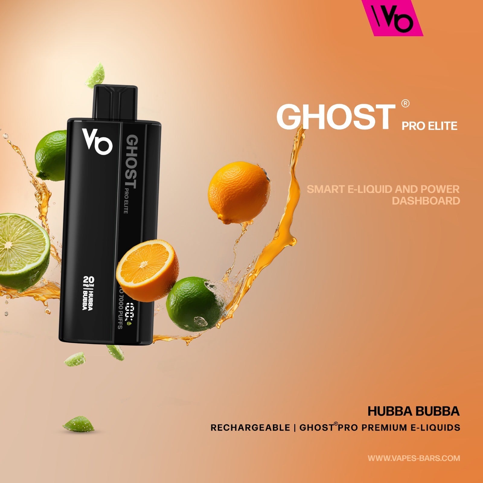 Vape Bars - Ghost Pro Elite 7000 Puffs Disposable - (20mg) - We Vape