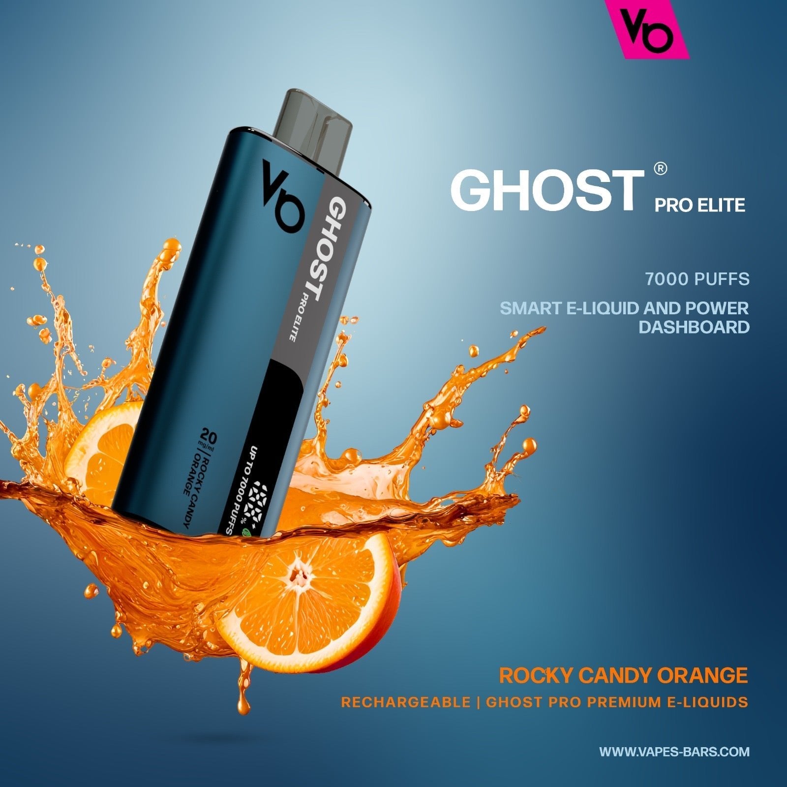 Vape Bars - Ghost Pro Elite 7000 Puffs Disposable - (20mg) - We Vape