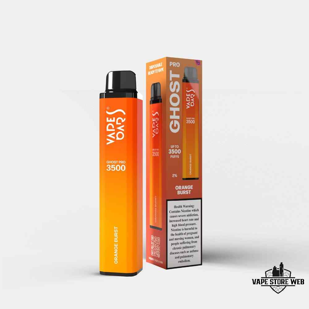 Vapes Bars Ghost Pro 3500 Puffs – Long - Lasting Disposable Vape Pods - We Vape