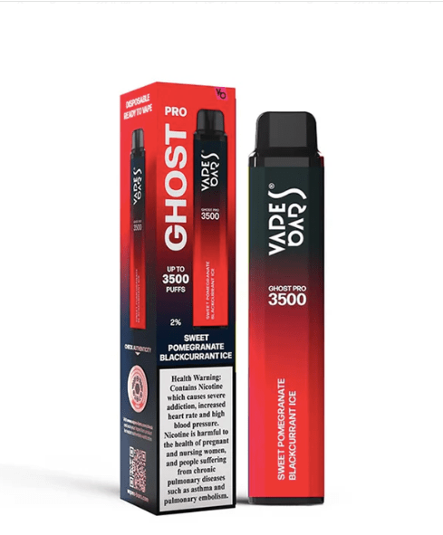 Vapes Bars Ghost Pro 3500 Puffs – Long - Lasting Disposable Vape Pods - We Vape