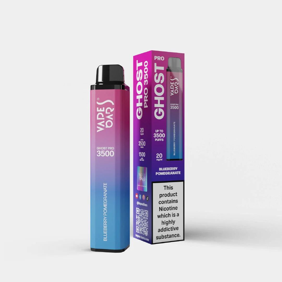 Vapes Bars Ghost Pro 3500 Puffs – Long - Lasting Disposable Vape Pods - We Vape