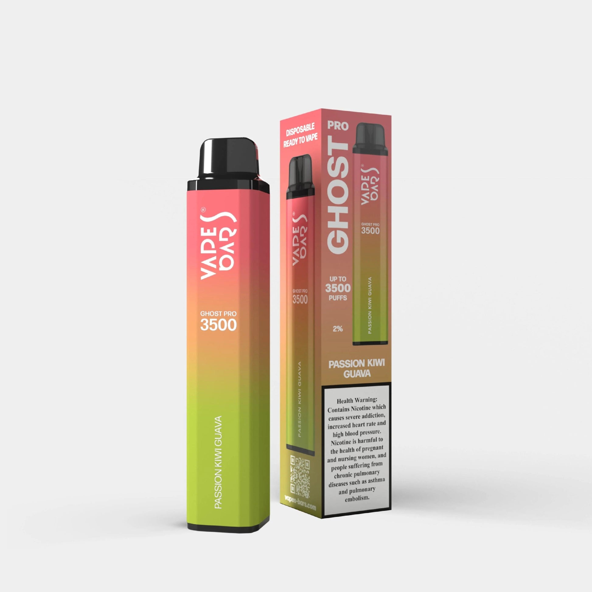 Vapes Bars Ghost Pro 3500 Puffs – Long - Lasting Disposable Vape Pods - We Vape