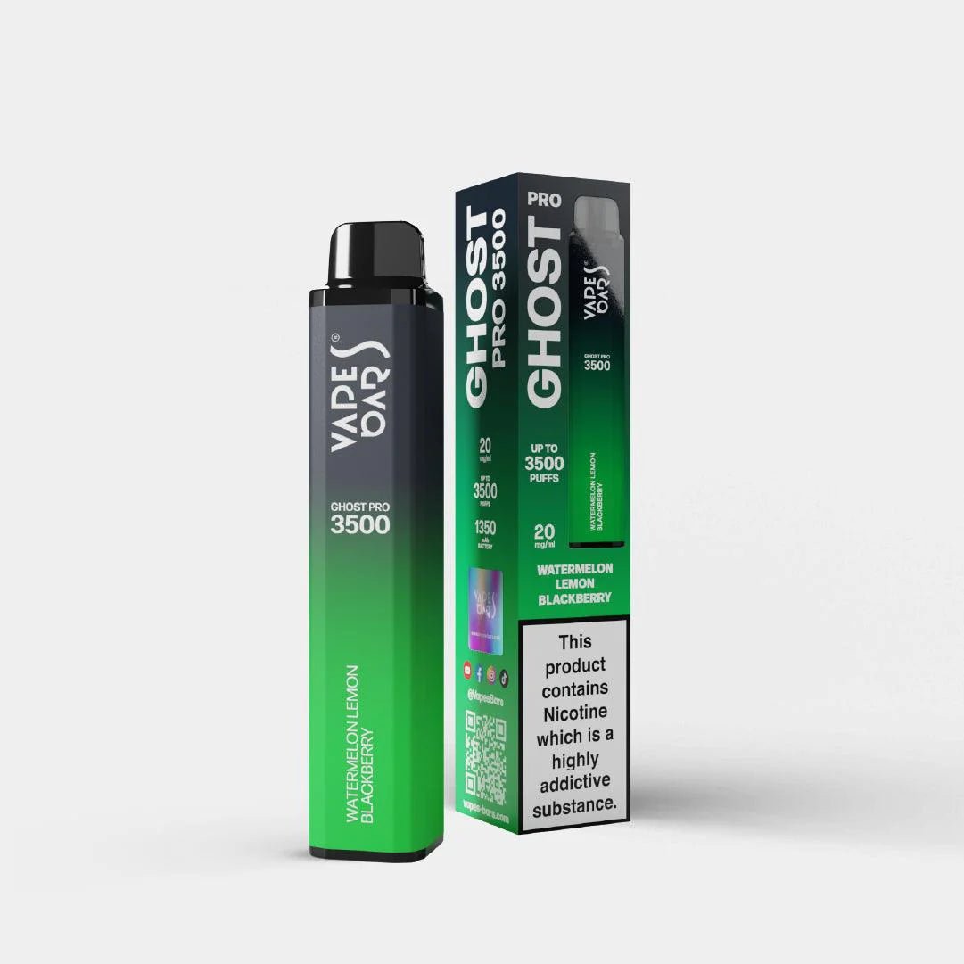 Vapes Bars Ghost Pro 3500 Puffs – Long - Lasting Disposable Vape Pods - We Vape