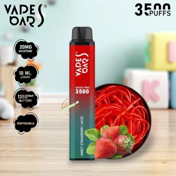 Vapes Bars Ghost Pro 3500 Puffs – Long - Lasting Disposable Vape Pods - We Vape