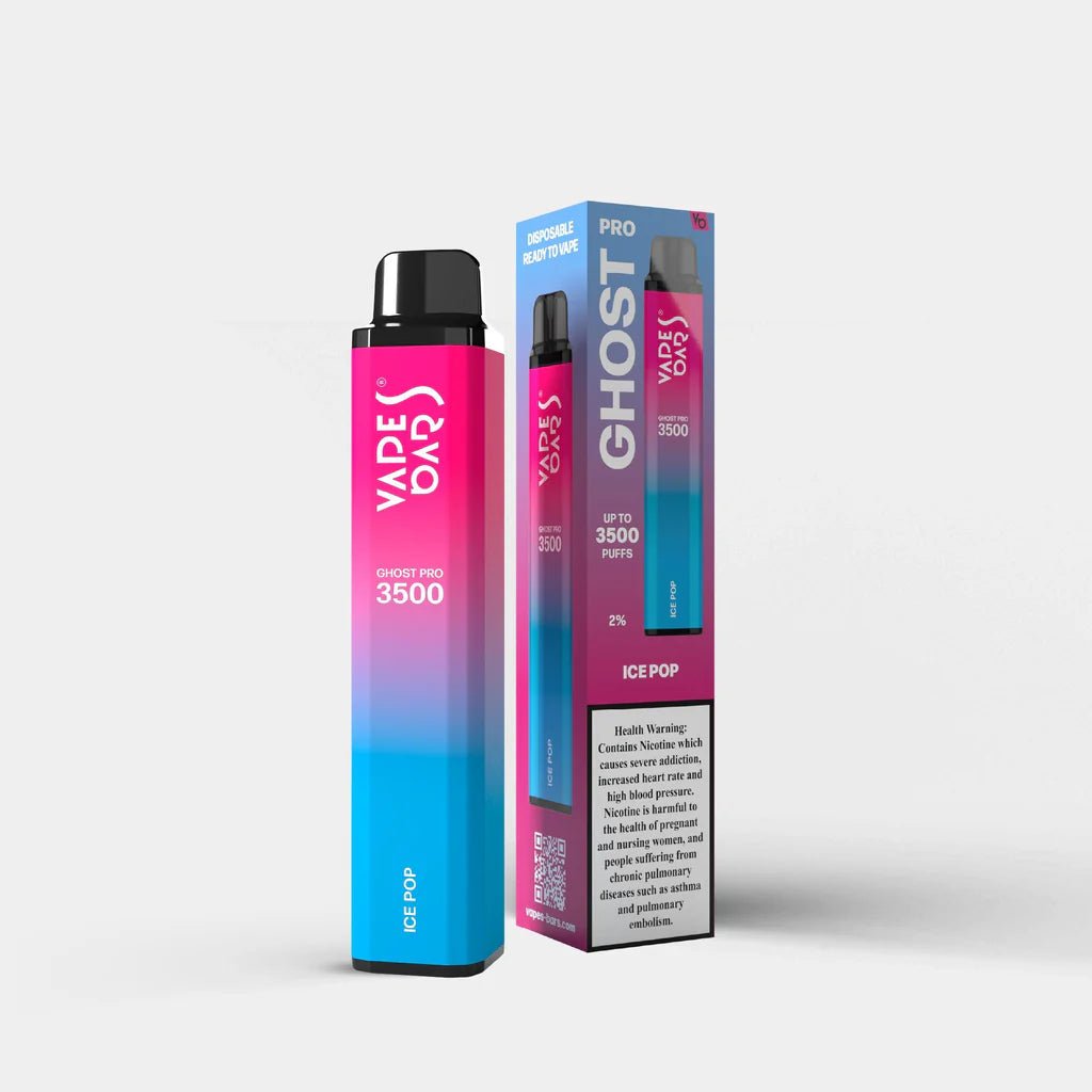 Vapes Bars Ghost Pro 3500 Puffs – Long - Lasting Disposable Vape Pods - We Vape