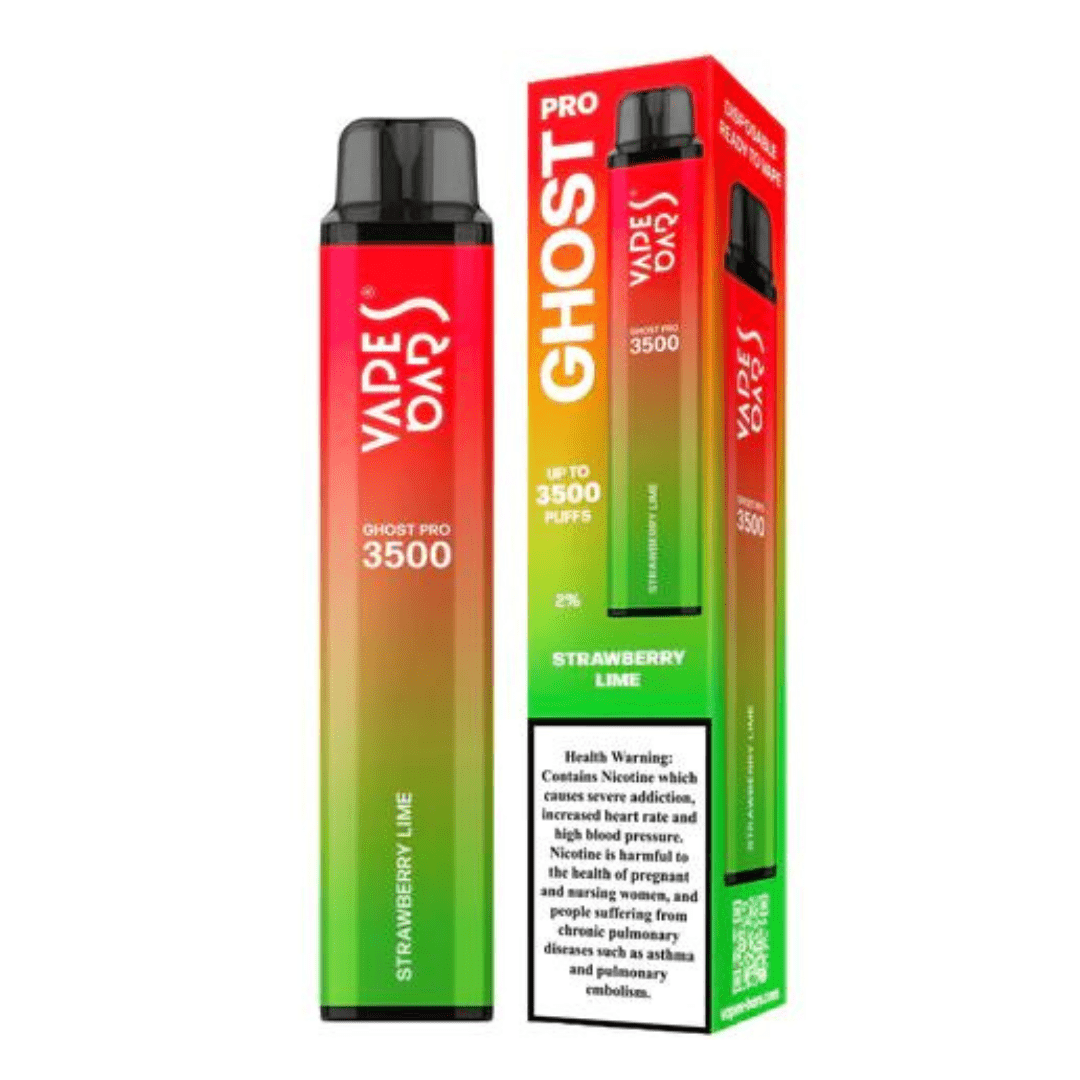 Vapes Bars Ghost Pro 3500 Puffs – Long - Lasting Disposable Vape Pods - We Vape