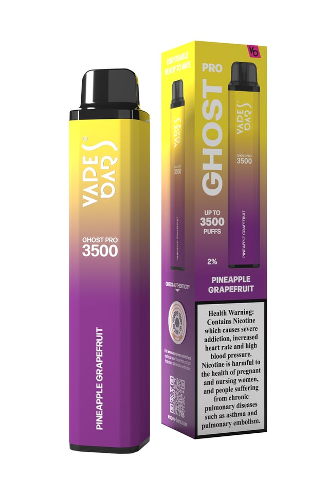Vapes Bars Ghost Pro 3500 Puffs – Long - Lasting Disposable Vape Pods - We Vape