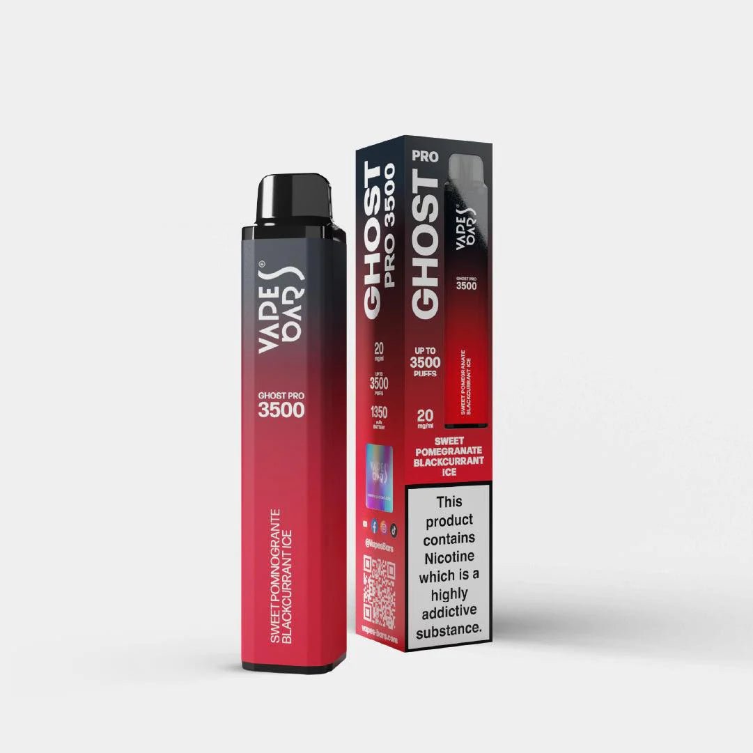 Vapes Bars Ghost Pro 3500 Puffs – Long - Lasting Disposable Vape Pods - We Vape