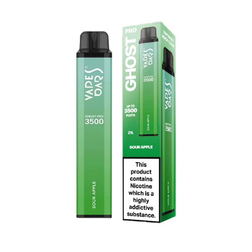 Vapes Bars Ghost Pro 3500 Puffs – Long - Lasting Disposable Vape Pods - We Vape
