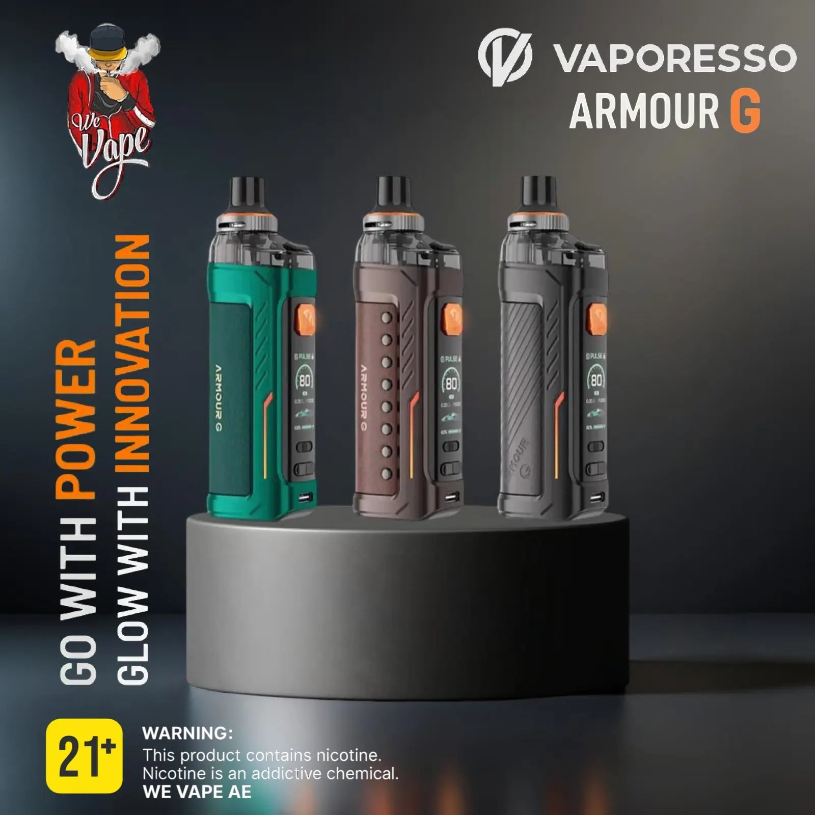 Vaporesso Armour G 80W Pod System Kit - We Vape