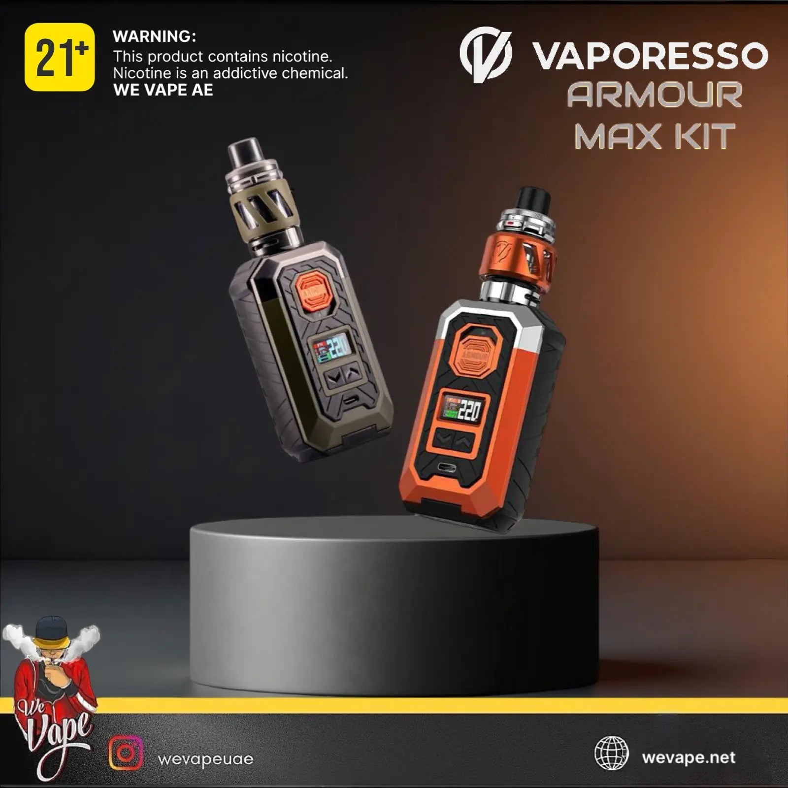 Vaporesso Armour Max Pod Mod 220W Kit - We Vape