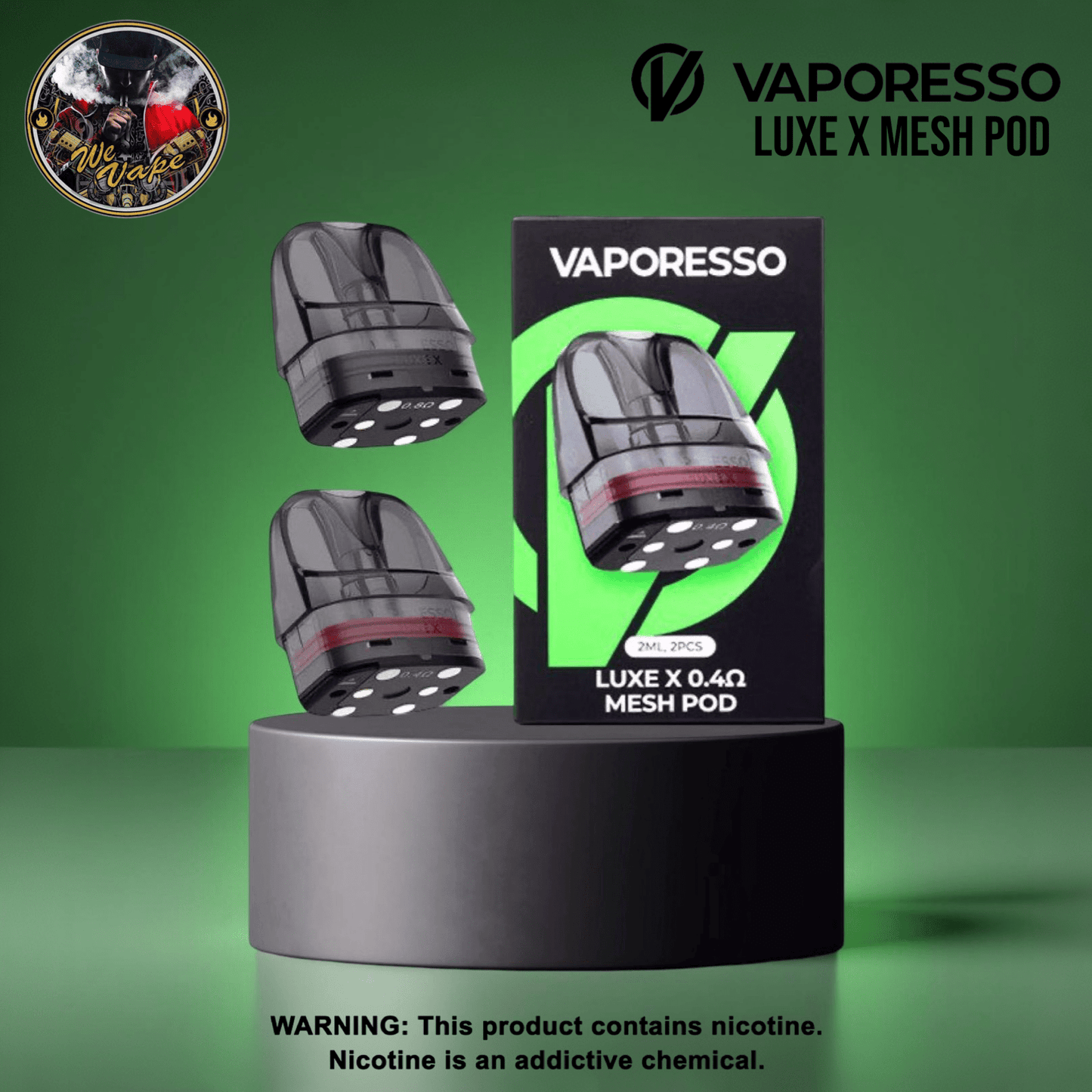 Vaporesso LUXE X Mesh Pods (2 - Pack) | 5mL Capacity - We Vape