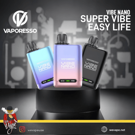 Vaporesso Vibe Nano Pod System – Ultra - Compact Rechargeable Vape Device for On - the - Go Vaping - We Vape