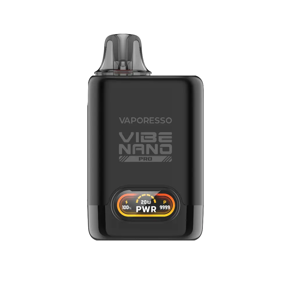 Vaporesso Vibe Nano Pro vaping device on a transparent background. Order Now