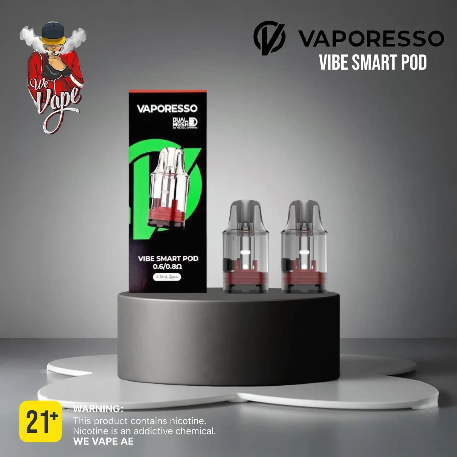 Vaporesso Vibe Smart Pod Dual Mesh - We Vape