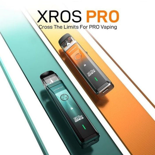 Vaporesso XROS Pro Pod System Kit – Refillable MTL/RDL Vape with Adjustable Wattage - We Vape