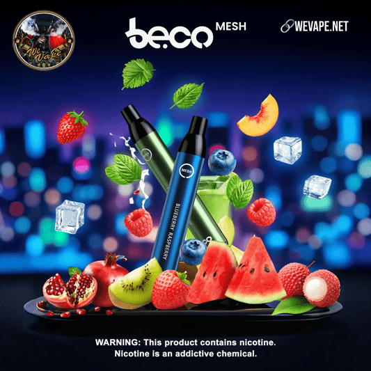 VAPTIO Beco Mesh Disposable Vape Pod – 50mg Nic Salt | Ultra - Smooth Mesh Coil Disposable - We Vape