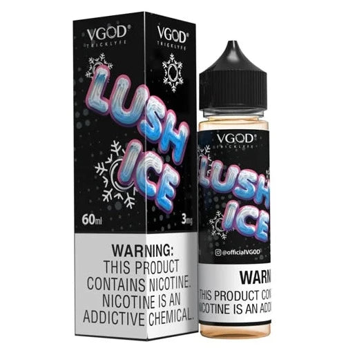 VGOD Lush Ice E-Liquid - Dive into the refreshing watermelon oasis of Lush Ice. Buy online for a revitalizing vaping experience