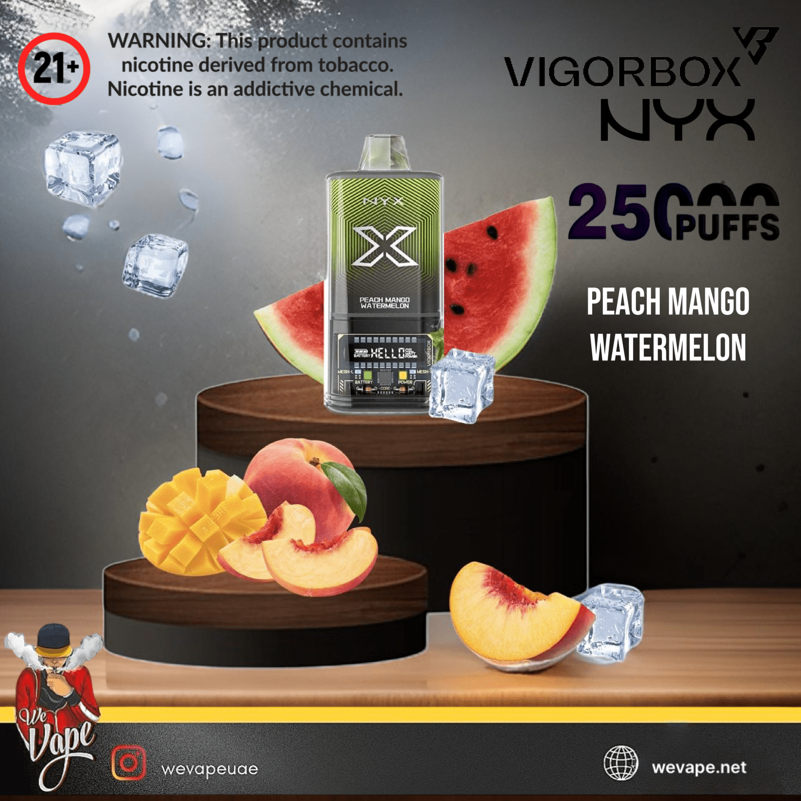 VigorBox NYX 25000 Puffs - Disposable Vape - We Vape