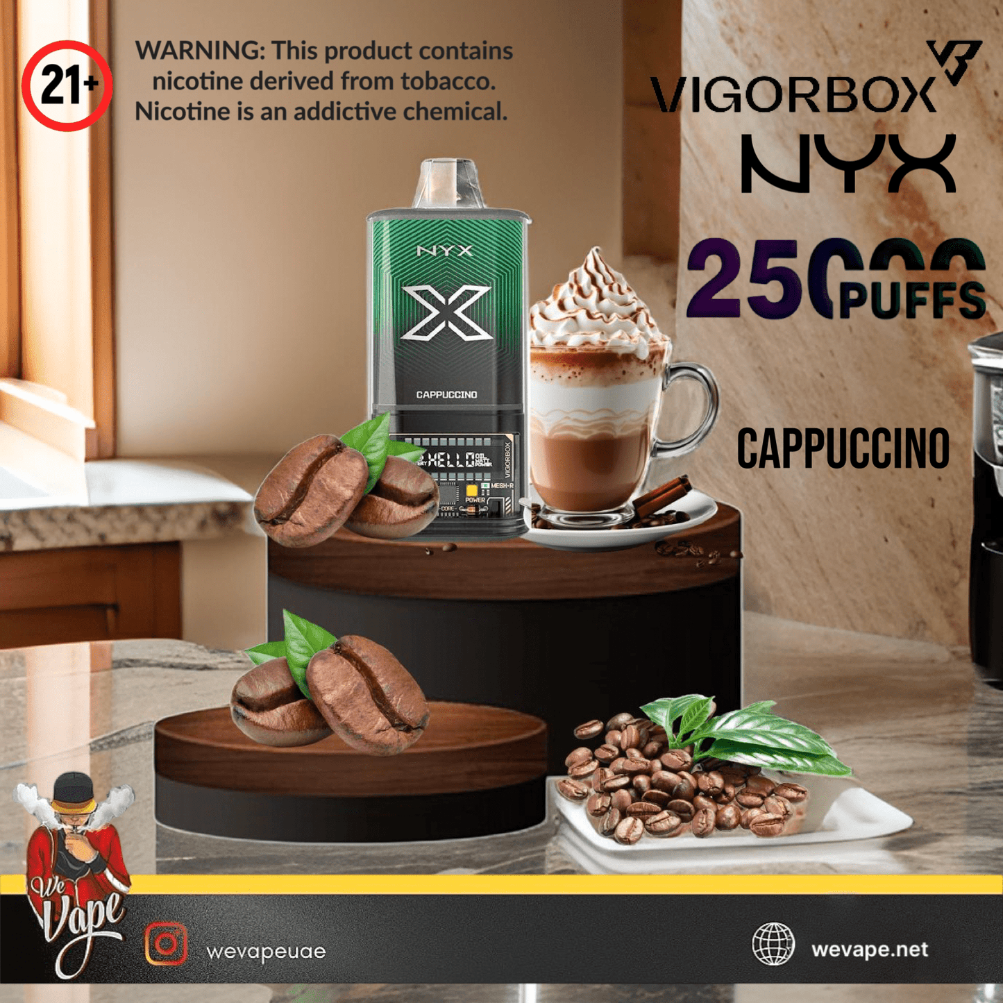 VigorBox NYX 25000 Puffs - Disposable Vape - We Vape