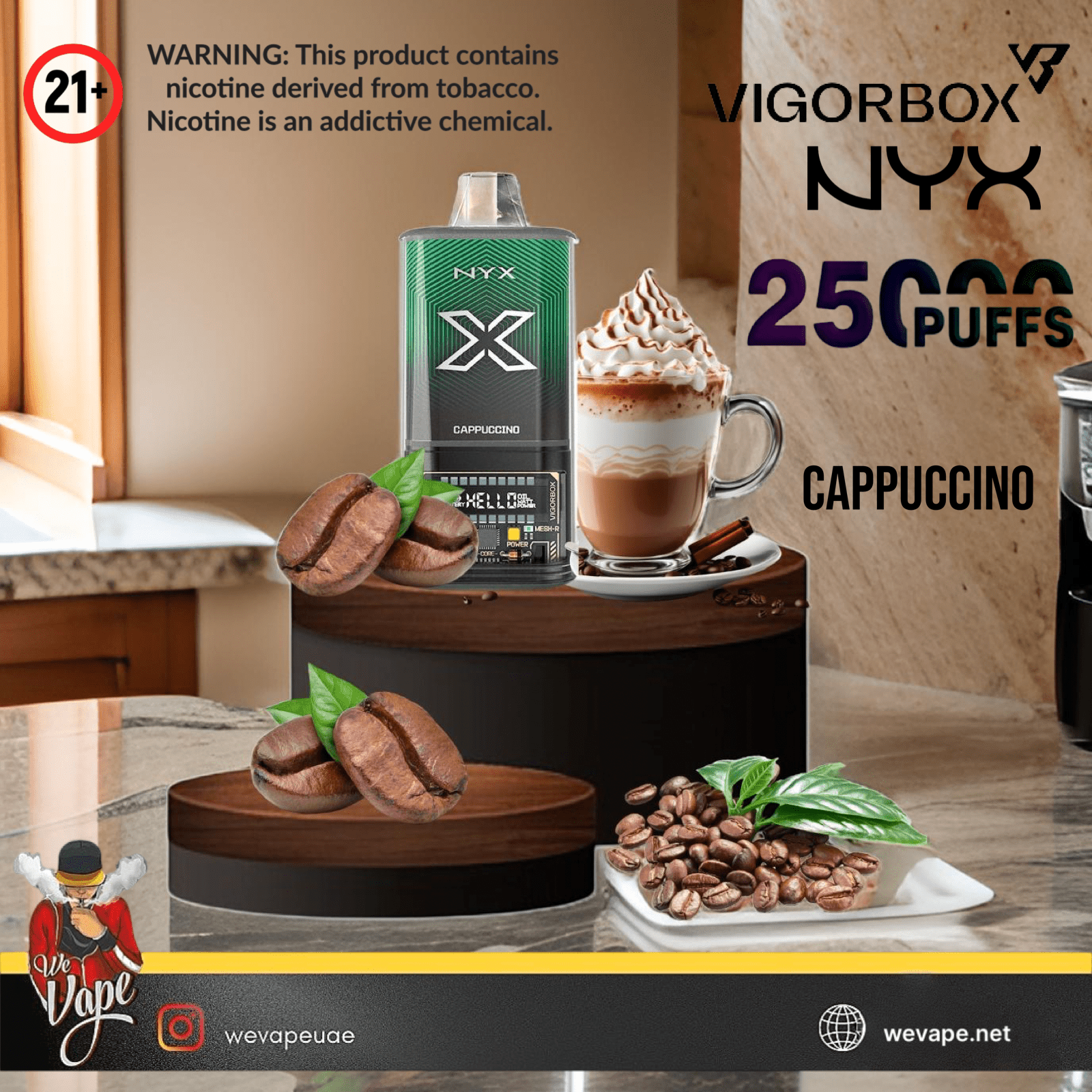 VigorBox NYX 25000 Puffs - Disposable Vape - We Vape