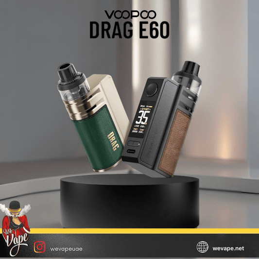 Voopoo Drag E60 Pod System Kit – 2550mAh 60W Pod System Kit - We Vape