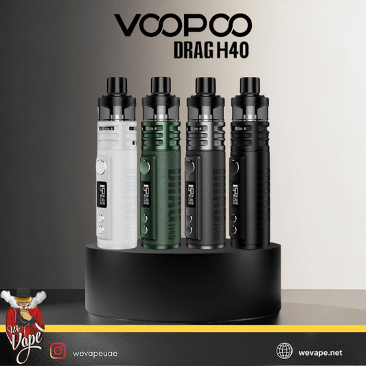 Voopoo Drag H40 Pod System Kit – 1500mAh Compact Pod Mod - We Vape