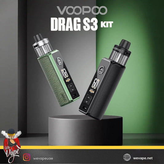 VOOPOO Drag S3 Pod System Kit – 5–60W Adjustable Pod Mod - We Vape
