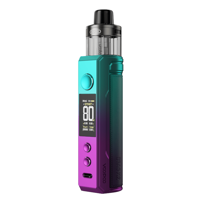 VOOPOO Drag X2 80W Vape Kit – Advanced Sub - Ohm Pod Mod with PnP X Coil Compatibility - We Vape