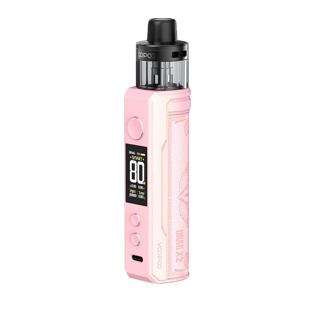 VOOPOO Drag X2 80W Vape Kit – Advanced Sub - Ohm Pod Mod with PnP X Coil Compatibility - We Vape