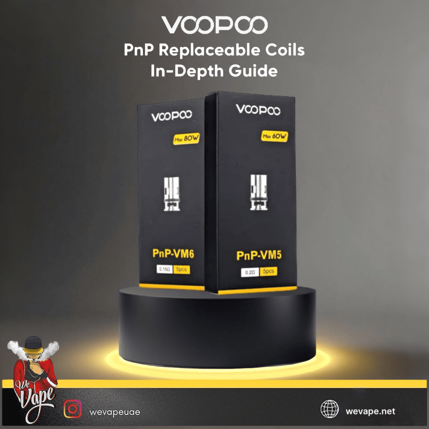 VOOPOO PnP Replacement Coils | Wide Compatibility & Superior Flavor - We Vape