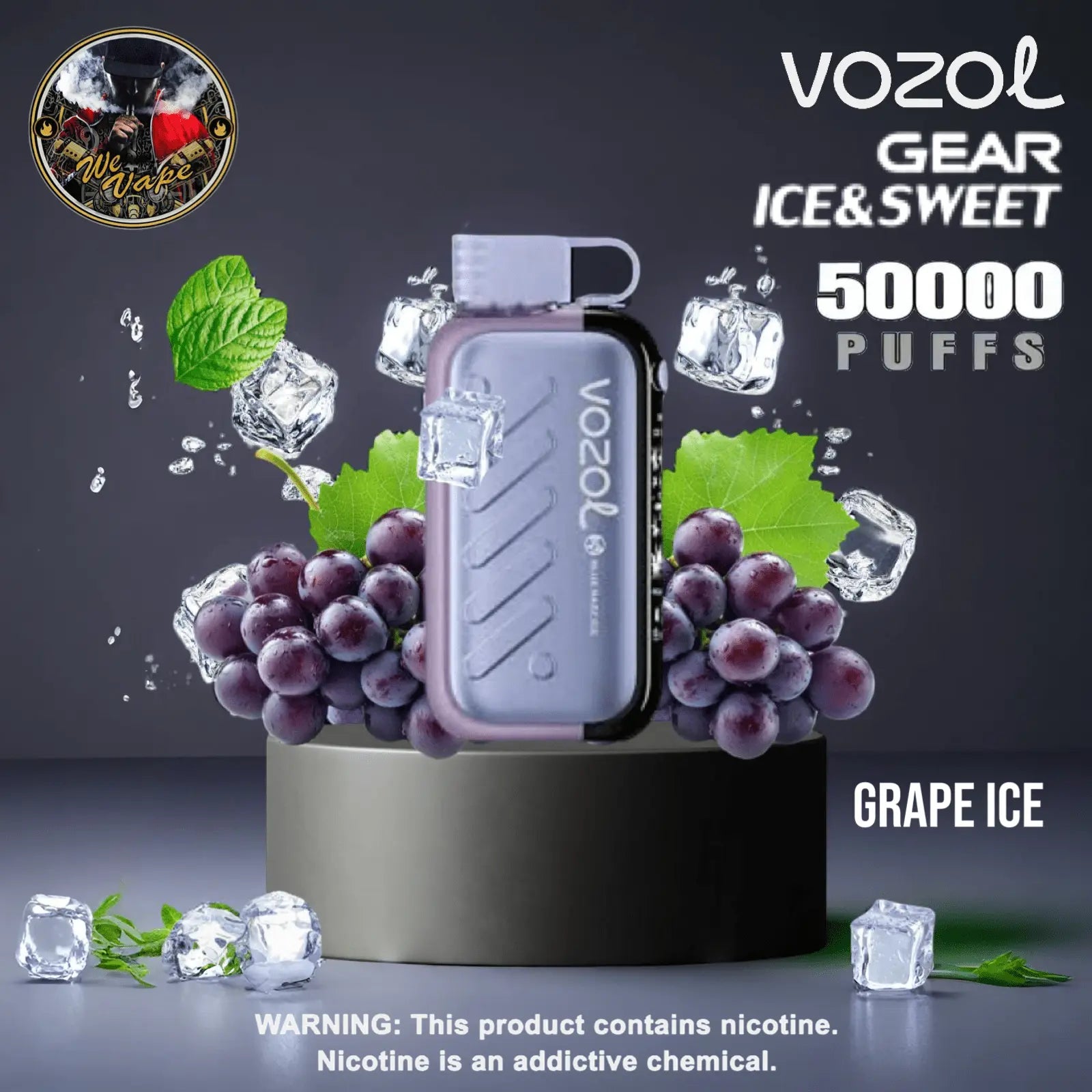 VOZOL Gear 50K Puffs Disposable Vape Kit – Ice & Sweet Edition - We Vape