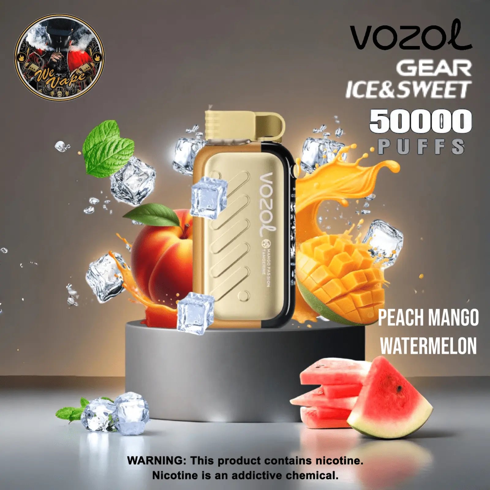 VOZOL Gear 50K Puffs Disposable Vape Kit – Ice & Sweet Edition - We Vape