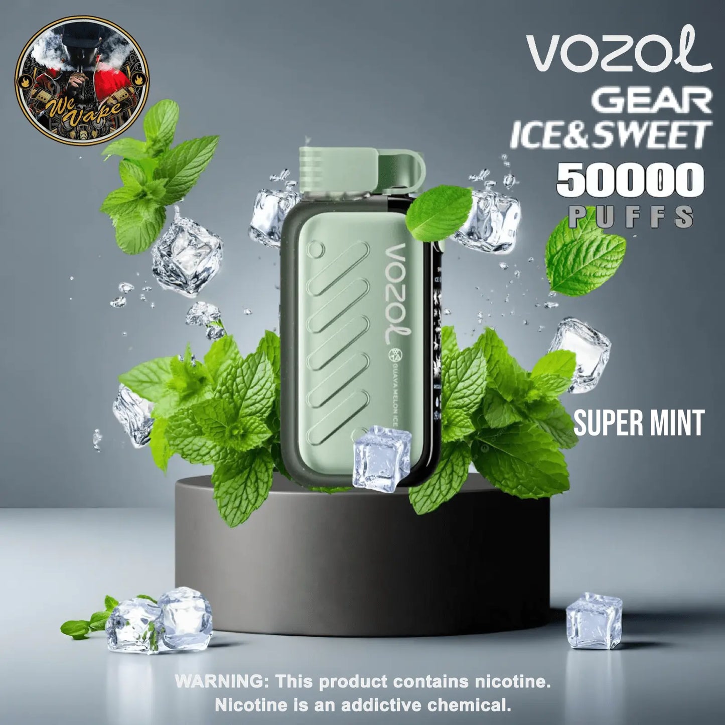 VOZOL Gear 50K Puffs Disposable Vape Kit – Ice & Sweet Edition - We Vape