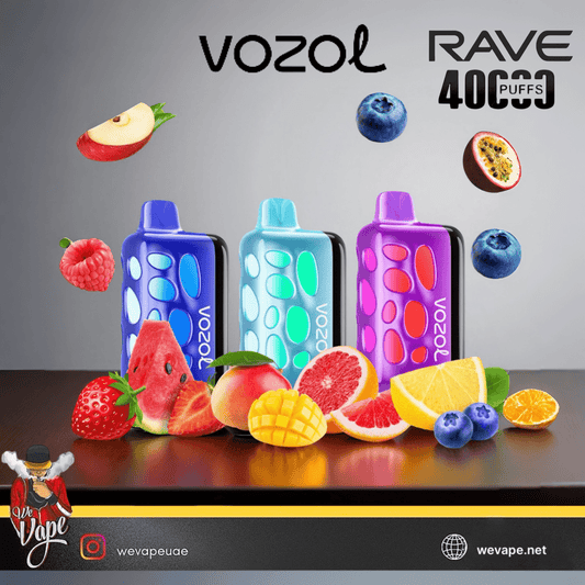 VOZOL Rage 40,000 Puffs – Rechargeable Disposable Vape Pod - We Vape
