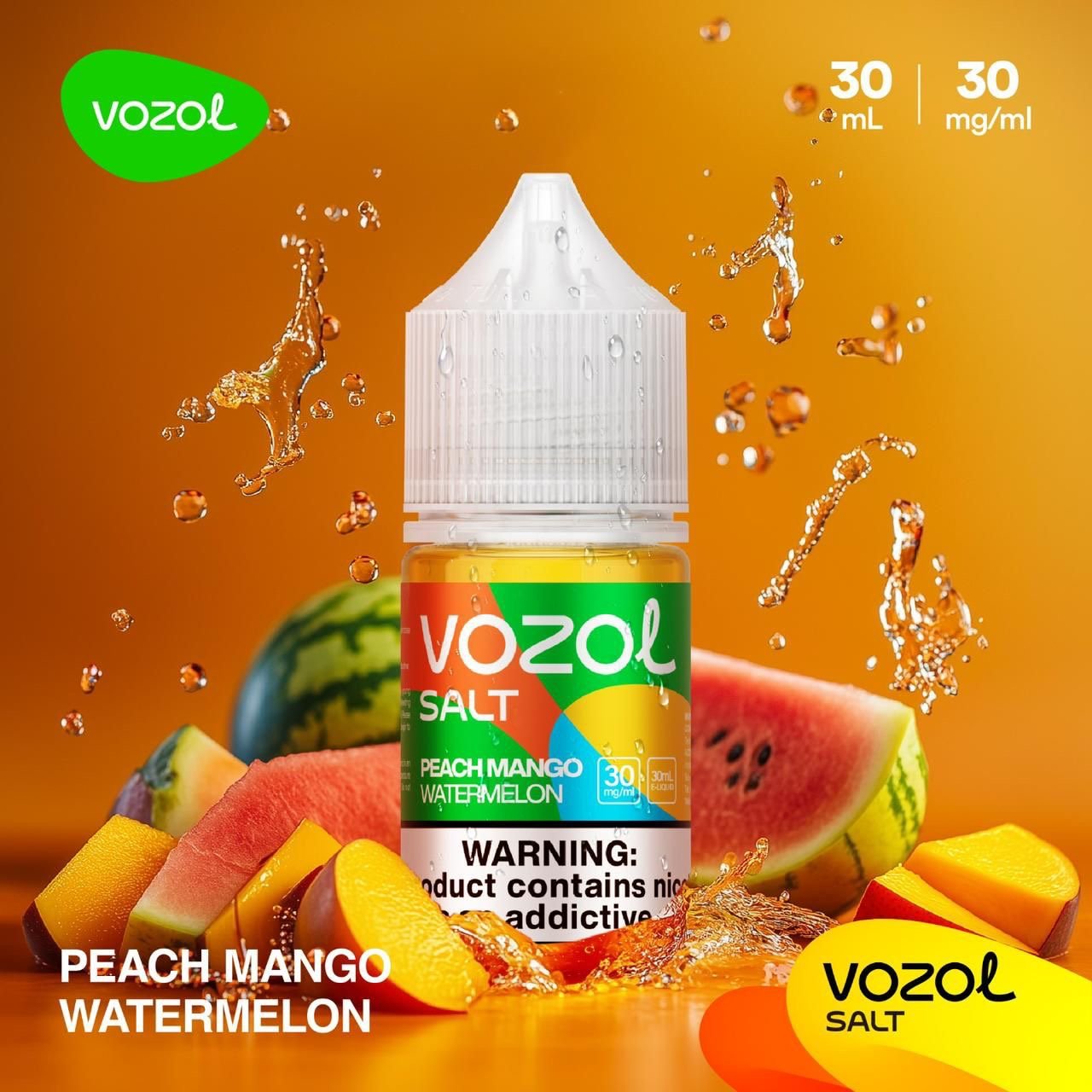 VOZOL Salt Nicotine E - Liquid 30ML - We Vape