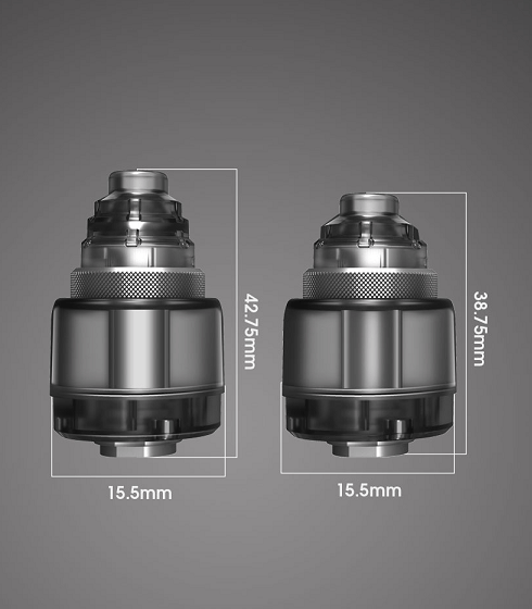 VXV RDTA Pod For VOOPOO – Rebuildable Dripping Tank Atomizer | Dual Coil RDTA with Adjustable Airflow & Bottom Feed Support