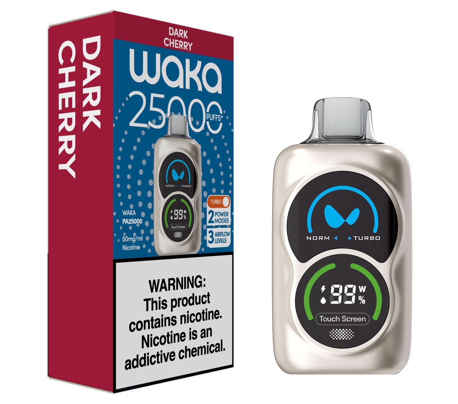 Waka PA25000 Puffs 50mg Disposable Vape | Ultra High - Capacity Rechargeable Vape Pod - We Vape