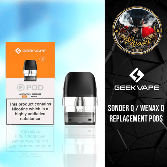 Wenax Q Replacement Pod By Geek Vape - We Vape