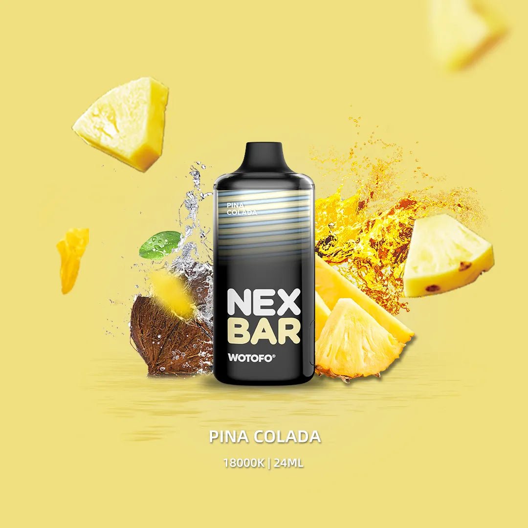 Wotofo NEXBAR 18,000 Puffs Disposable Pod – Rechargeable Mesh Coil Vape with Advanced Display - We Vape