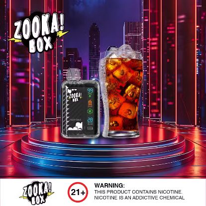 ZOOKA BOX – 25,000 Puffs Disposable Vape (By BAZOOKA) | Mesh Coil Rechargeable Pod - We Vape