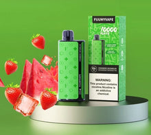 Load image into Gallery viewer,  Dive into the luscious blend of juicy strawberries and mouthwatering watermelon with our high-capacity vaping device.
