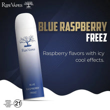 Load image into Gallery viewer, Ripe Vapes 3000 Puffs Disposable Vape - Blue Raspberry Flavor with Icy Cool Effects
